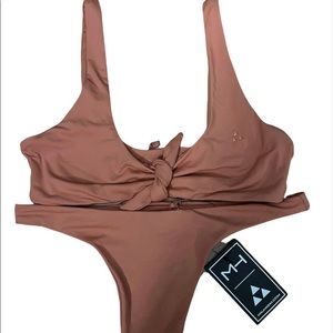 MAU HAWAII MAUVE BIKINI SET
